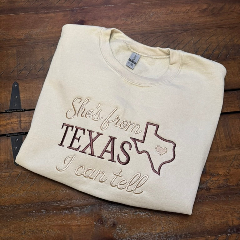 She's from Texas I can tell