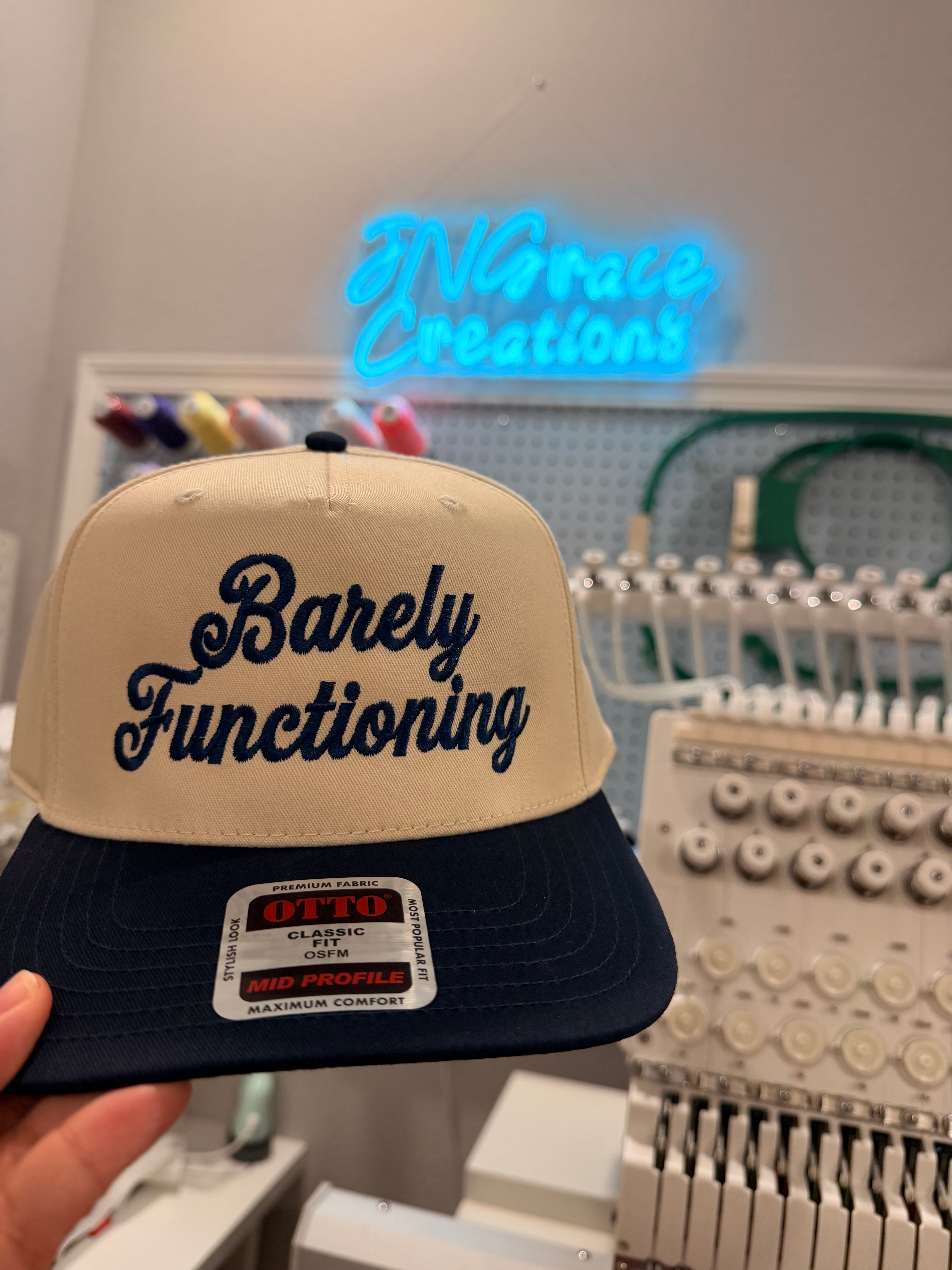🧢 Embroidered Hat Collection