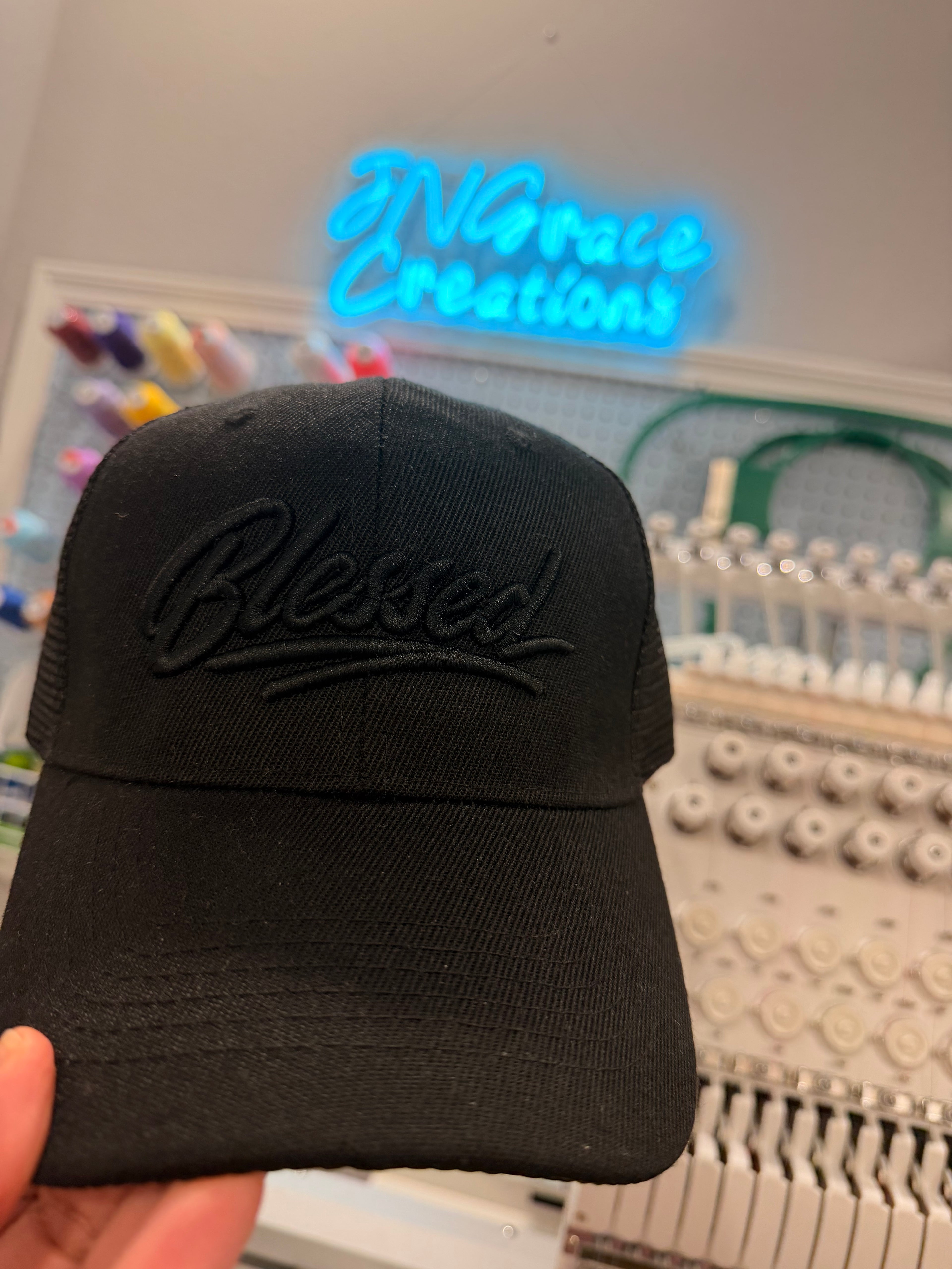 Blessed Hat | Embroidered Baseball Cap