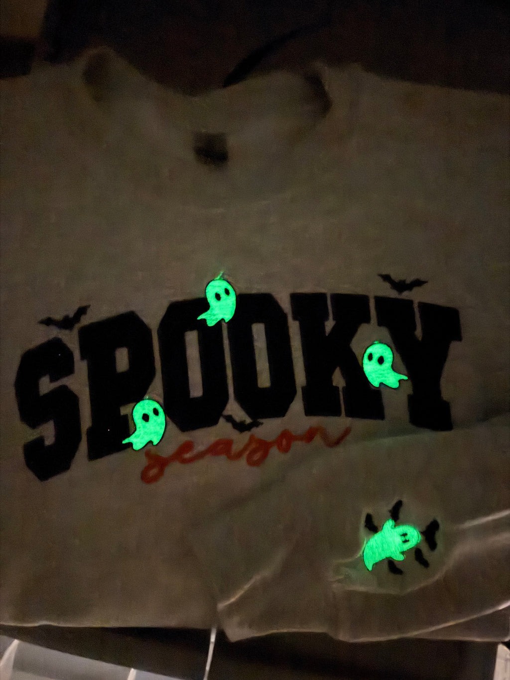 Spooky Season Embroidered Crewneck