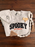 Spooky Season Embroidered Crewneck