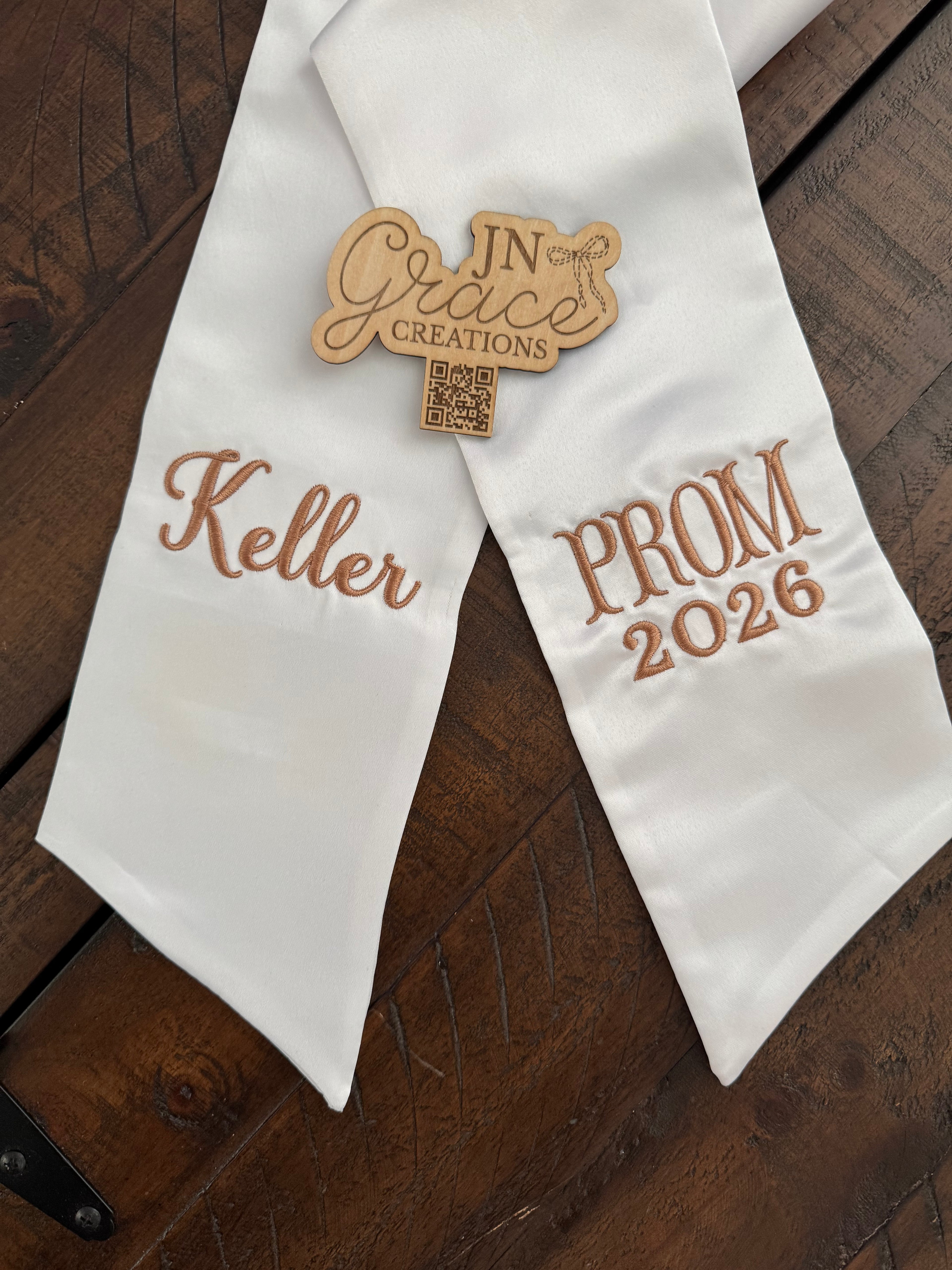 Prom/ HOCO Sash